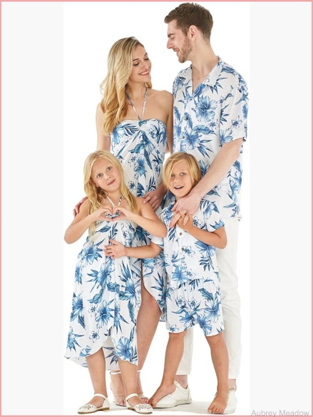 Tropical Hawaii Family Matching Cardigan Day Dream Bloom